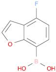 4-fluorobenzofuran-7-yl-7-boronic acid