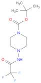 tert-Butyl 4-(2,2,2-trifluoroacetamido)piperazine-1-carboxylate