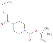 tert-Butyl 4-pentanoylpiperidine-1-carboxylate