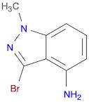 4-Amino-3-bromo-1-methylindazole