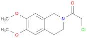 2-(CHLOROACETYL)-6,7-DIMETHOXY-1,2,3,4-TETRAHYDROISOQUINOLINE