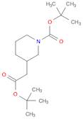 tert-Butyl 3-(2-tert-butoxy-2-oxoethyl)piperidine-1-carboxylate