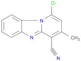 1-CHLORO-3-METHYL-BENZO[4,5]IMIDAZO[1,2-A]PYRIDINE-4-CARBONITRILE