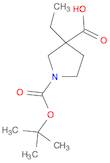 1-[(tert-Butoxy)carbonyl]-3-ethylpyrrolidine-3-carboxylic acid