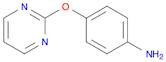 4-(2-PYRIMIDINYLOXY)ANILINE