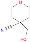 4-(Hydroxymethyl)tetrahydro-2H-pyran-4-carbonitrile