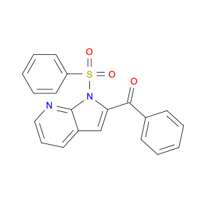 Phenyl(1-(phenylsulfonyl)-1H-pyrrolo[2,3-b]pyridin-2-yl)methanone