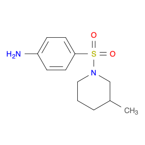 4-[(3-methylpiperidin-1-yl)sulfonyl]aniline