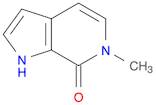 1,6-dihydro-6-methyl-7H-Pyrrolo[2,3-c]pyridin-7-one