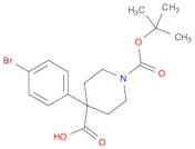 BOC-4-(4-BROMOPHENYL)-PIPERIDINE-4-CARBOXYLIC ACID