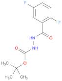 Hydrazinecarboxylic acid, 2-(2,5-difluorobenzoyl)-, 1,1-diMethylethyl ester