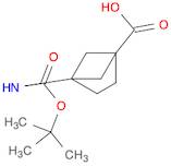 Bicyclo[2.1.1]hexane-1-carboxylic acid, 4-[[(1,1-dimethylethoxy)carbonyl]amino]-