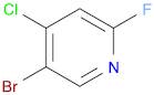 5-Bromo-4-chloro-2-fluoropyridine