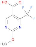 2-Methoxy-4-trifluoromethyl-5-pyrimidinecarboxylic Acid