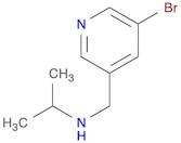 N-((5-bromopyridin-3-yl)methyl)propan-2-amine