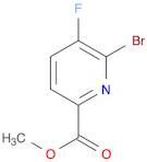 Methyl 6-bromo-5-fluoropyridine-2-carboxylate