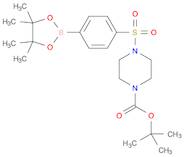 tert-Butyl 4-((4-(4,4,5,5-tetramethyl-1,3,2-dioxaborolan-2-yl)phenyl)sulfonyl)piperazine-1-carboxy…