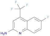 6-Fluoro-4-(trifluoromethyl)quinolin-2-amine