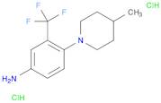 4-METHYL-1-(4-AMINO-2-TRIFLUOROMETHYLPHENYL)PIPERIDINE DIHYDROCHLORIDE