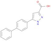 5-BIPHENYL-4-YL-1H-PYRAZOLE-3-CARBOXYLIC ACID