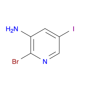 2-Bromo-5-iodopyridin-3-amine