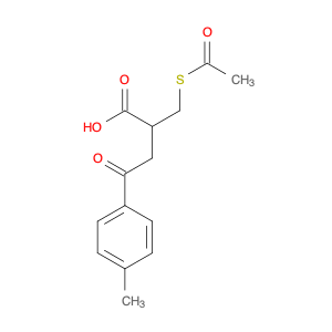 2-acetylthiomethyl-3-(4-methylbenzoyl)propionic acid