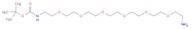 22-Amino-5,8,11,14,17,20-hexaoxa-2-azadocosanoic acid 1,1-dimethylethyl ester