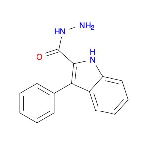 3-Phenyl-1H-indole-2-carbohydrazide