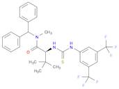 (2S)-(-)-2-{[[[3,5-Bis(tifluoromethyl)phenyl]amino]thioxomethyl]amino}-N-(diphenylmethyl)-N,3,3-...