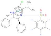 Chloro{[(1S,2S)-(+)-2-amino-1,2-diphenylethyl](pentafluorophenylsulfonyl)amido}(p-cymene)rutheni...