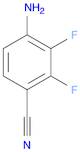 4-AMINO-2,3-DIFLUOROBENZONITRILE