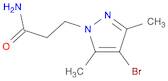 3-(4-Bromo-3,5-dimethyl-1H-pyrazol-1-yl)propanamide