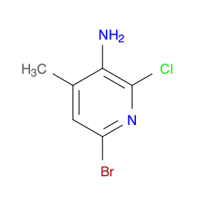 3-AMINO-6-BROMO-2-CHLORO-4-METHYLPYRIDINE