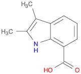 2,3-Dimethyl-1H-indole-7-carboxylic acid