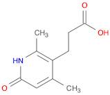 3-(2,4-Dimethyl-6-oxo-1,6-dihydropyridin-3-yl)propanoic acid