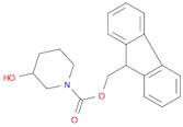 (9H-fluoren-9-yl)methyl 3-hydroxypiperidine-1-carboxylate