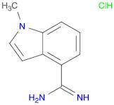 1-methyl-1H-indole-4-carboximidamide