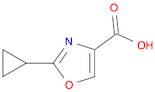 2-cyclopropyl-1,3-oxazole-4-carboxylic acid