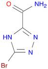 3-bromo-1H-1,2,4-triazole-5-carboxamide