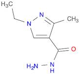 1-Ethyl-3-methyl-1H-pyrazole-4-carbohydrazide