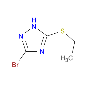 5-Bromo-3-(ethylthio)-1H-1,2,4-triazole