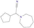 azepan-1-yl(cyclopentyl)acetonitrile