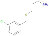 3-((3-Chlorobenzyl)thio)propan-1-amine