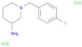 1-(4-fluorobenzyl)piperidin-3-amine