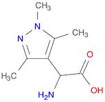 2-Amino-2-(1,3,5-trimethyl-1H-pyrazol-4-yl)acetic acid