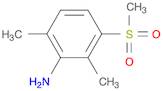 3-methanesulfonyl-2,6-dimethylaniline