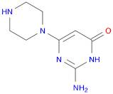 2-Amino-6-(piperazin-1-yl)pyrimidin-4(3H)-one