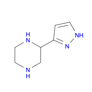 Piperazine, 2-(1H-pyrazol-3-yl)- (9CI)