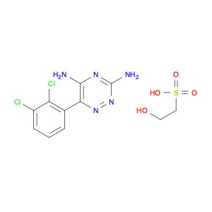 6-(2,3-Dichlorophenyl)-1,2,4-triazine-3,5-diamine 2-hydroxyethanesulfonate