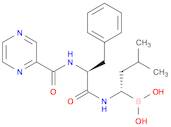 ((S)-3-Methyl-1-((S)-3-phenyl-2-(pyrazine-2-carboxaMido)propanaMido)butyl)boronic acid